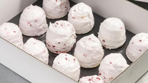 Meringue framboos
