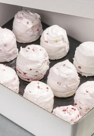 Meringue framboos