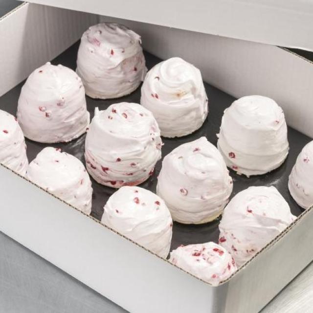 Meringue framboos
