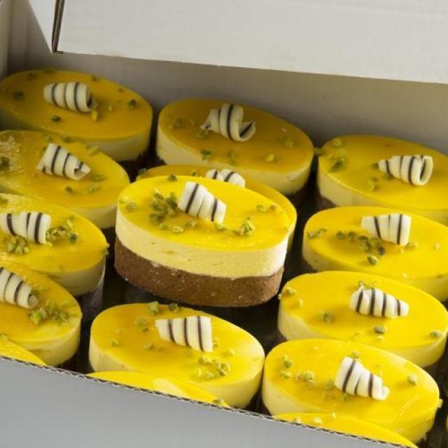 IJsdessert ovaal mango