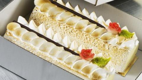 IJsomelette vanille cake vorm