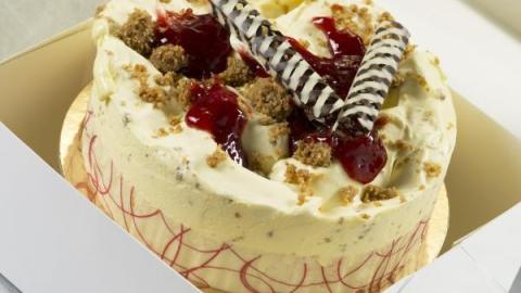 IJstaart cheesecake, 6-8 pers.