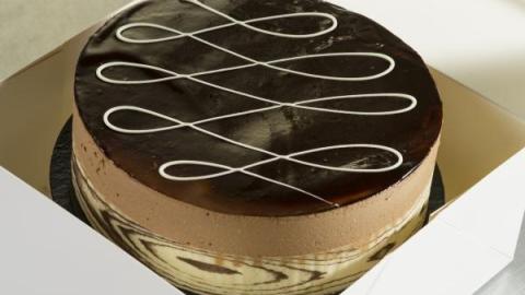 IJstaart chocolade, 6-8 pers.