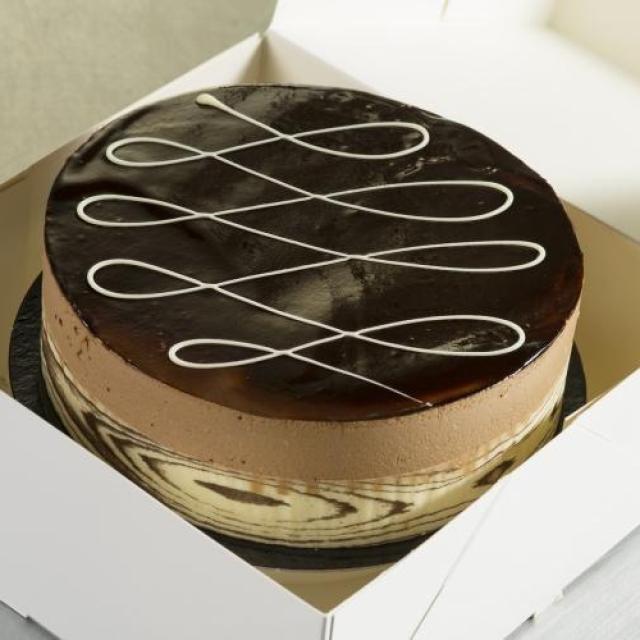 IJstaart chocolade, 6-8 pers.
