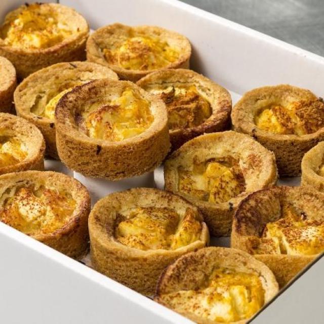 Appelfleur - appel, ananas, gele room en kaneel met een bodem van sloffendeeg