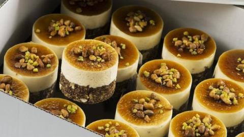 Bavarois dessert nougat