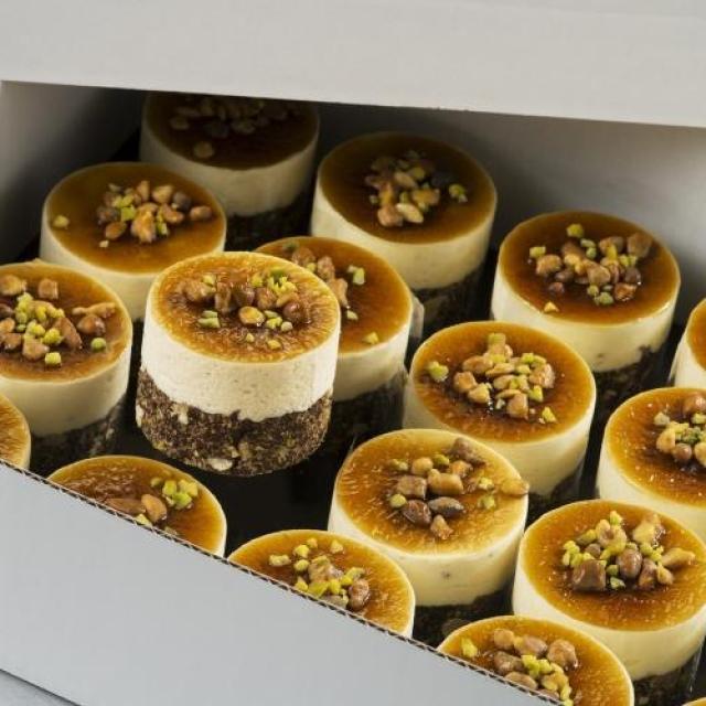 Bavarois dessert nougat