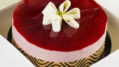 Bavarois taart bramen, 6-8 pers.