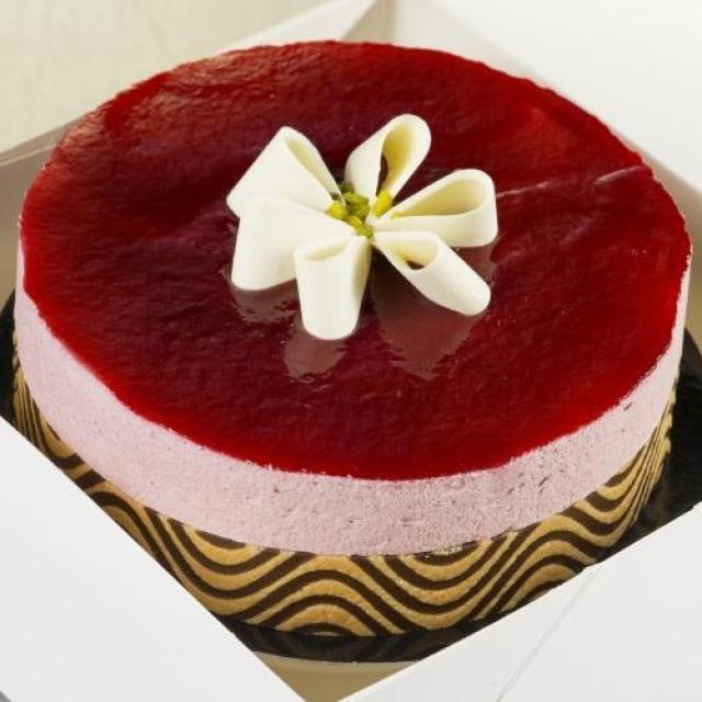 Bavarois taart bramen, 6-8 pers.