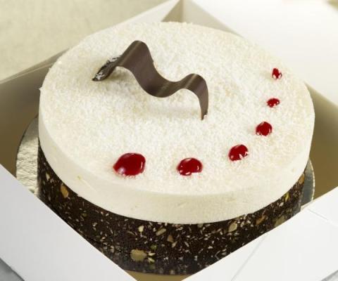 Bavarois taart cocos, 6-8 pers.