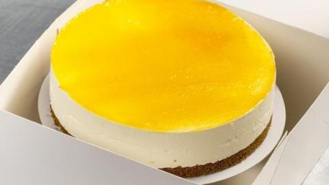 Cheesecake met een bodem van kandijkoek, 6-8 pers.
