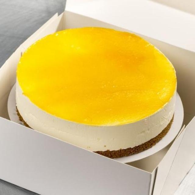 Cheesecake met een bodem van kandijkoek, 6-8 pers.