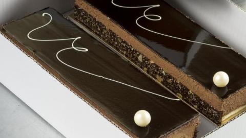 Longeur bavarois chocolade