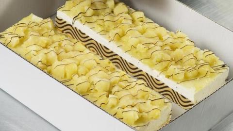 Longeur bavarois groene appel