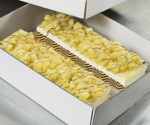 Longeur bavarois groene appel