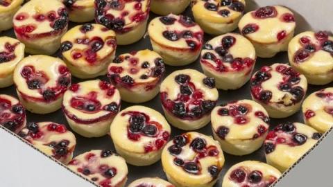 Petit four mini-cheescake