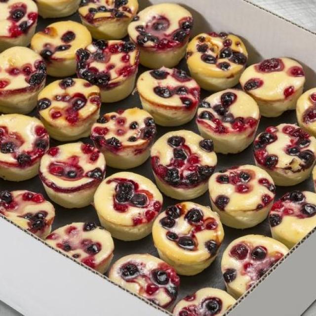 Petit four mini-cheescake