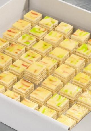 Petit four passievrucht