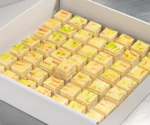Petit four passievrucht