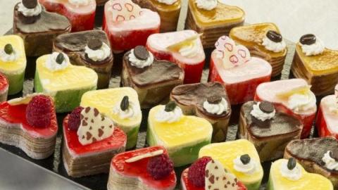 Petit four, hartjes