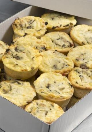 Quiche bospaddestoel