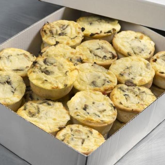Quiche bospaddestoel