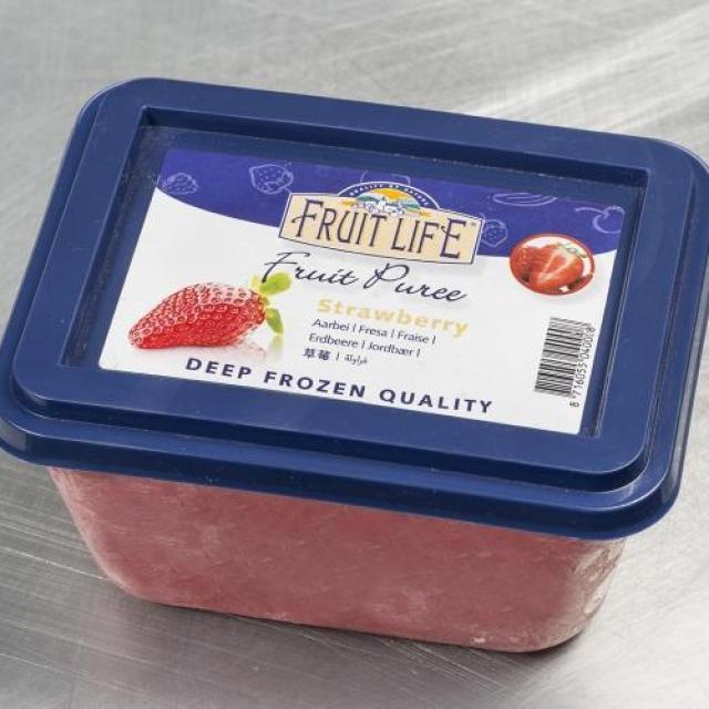Puree aardbei (diepvries)