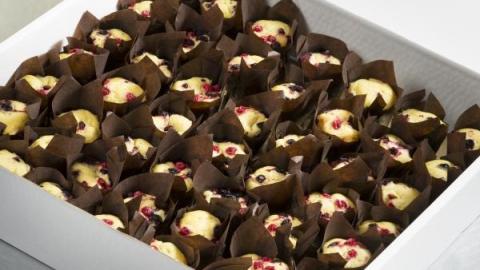 Mini-muffin bosvruchten 45 gram