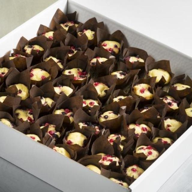 Mini-muffin bosvruchten 45 gram