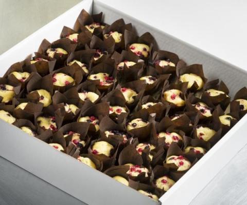 Mini-muffin bosvruchten 45 gram