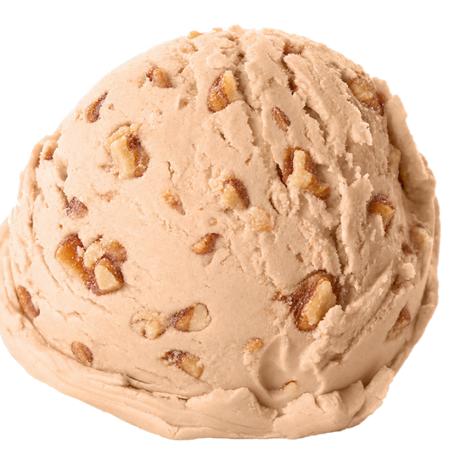 Amaretto met stukjes walnoot