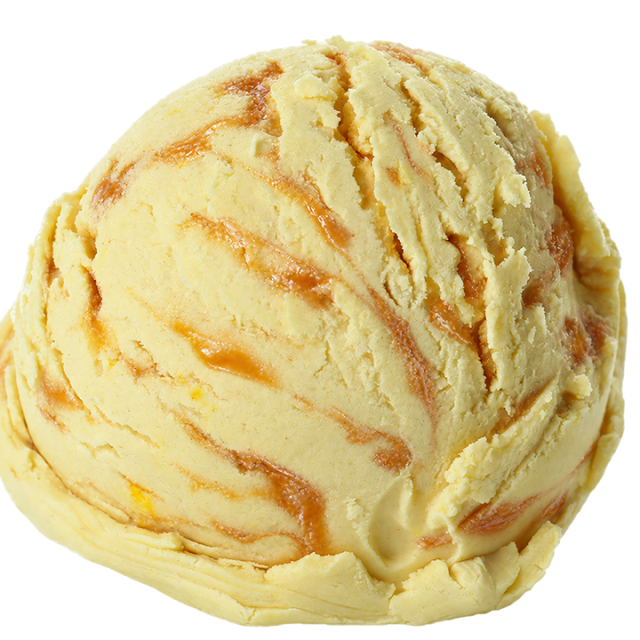 Banaan met draai caramel