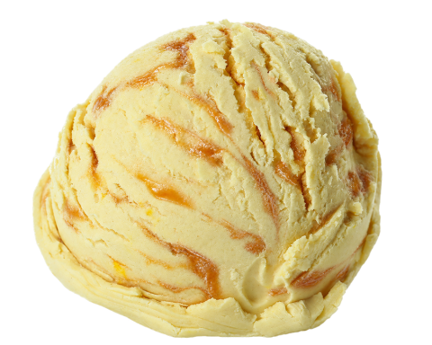 Banaan met draai caramel
