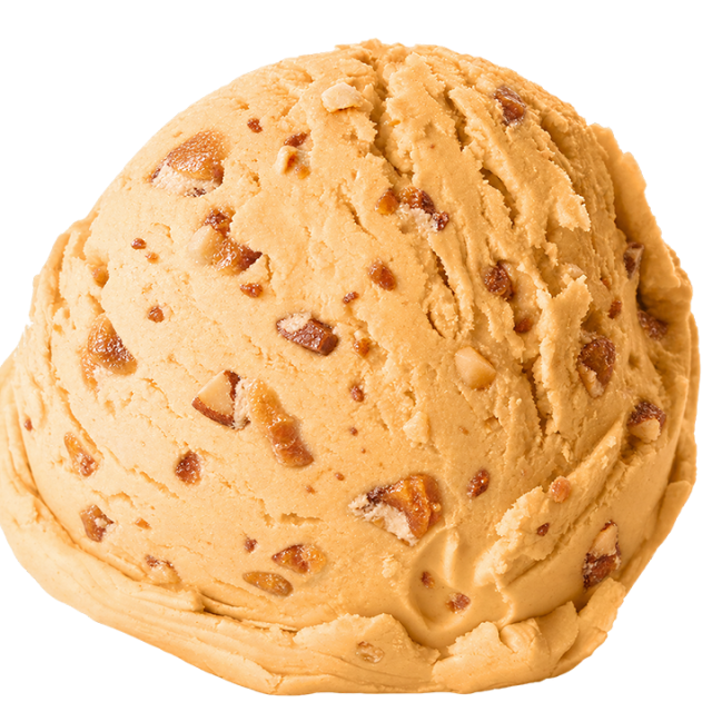 Butterscotch met hazelnoot nougat