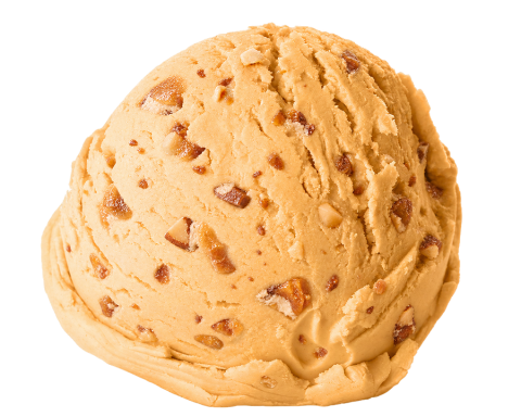 Butterscotch met hazelnoot nougat