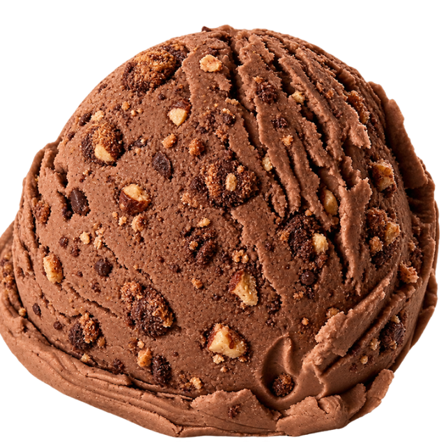 Chocolade met hazelnoot cookies