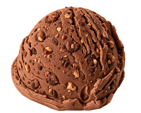 Chocolade met hazelnoot cookies