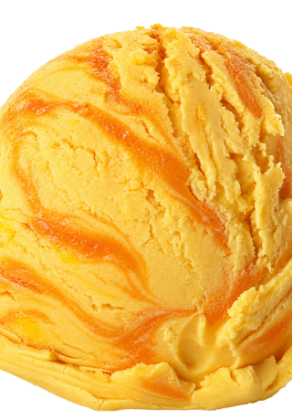 Mango met draai abrikoos