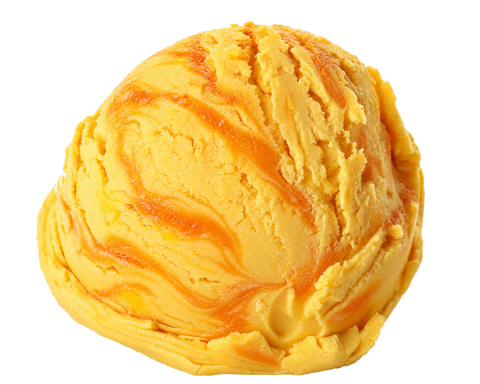 Mango met draai abrikoos