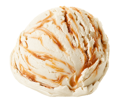 Mascarpone met draai caramel
