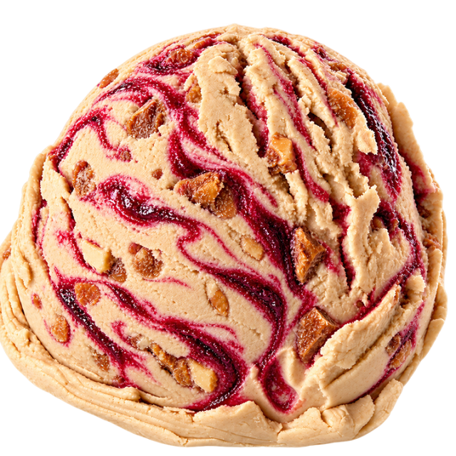 Nougat met draai amarene