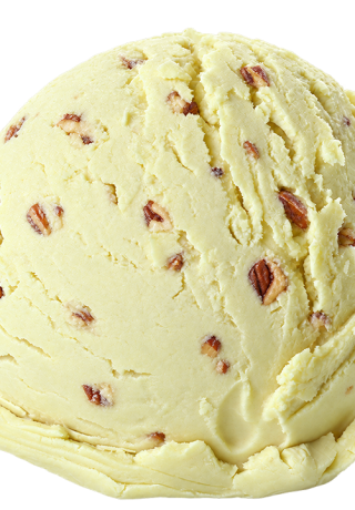 Peer crème met pecannoten