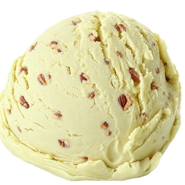 Peer crème met pecannoten