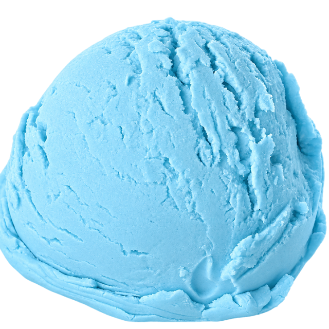 Smurf met kauwgom smaak