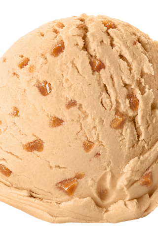 Toffee met caramel blokjes