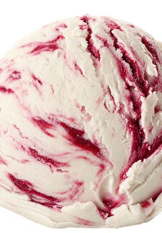 Yoghurt met draai amarene
