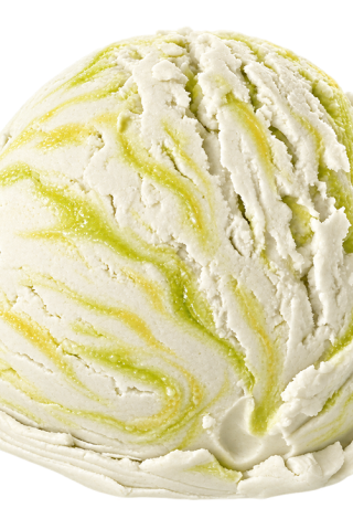 Yoghurt met draai meloen